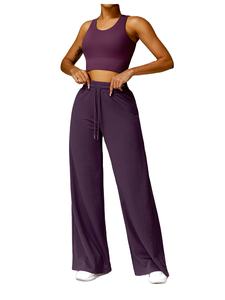 Private Label <b>Women's</b> <b>Loose</b> Sweatpants Cotton Fleece Stylish <b>Trousers</b> Sweatpants Fashion <b>Women's</b> Baggy Sweatpants - Product Image 6