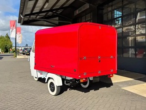 Remorque alimentaire motorisée à 3 roues en acier, 4,8 m, pour usage extérieur, design carré, résistante à la rouille - Product Image 5