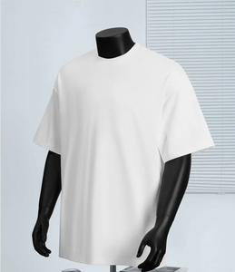 Ensemble T-shirt et short surdimensionnés pour homme, personnalisable avec logo, 100 % coton, écologique, respirant, style vintage décontracté - Product Image 4