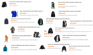 Veste longue matelassée imperméable et coupe-vent en polyester pour homme et femme, idéale pour le snowboard, vente en gros, personnalisable, chaude, pour l'hiver - Product Image 4