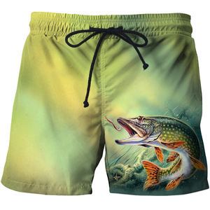 Pantalones de playa de secado rápido, pantalones cortos de natación sueltos estampados para hombre, pantalones cortos de Fitness, pantalones cortos informales para hombre 2025 - Product Image 3