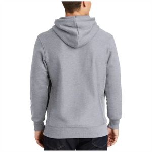 Sudaderas Extra Grandes Premium para Hombre, Algodón Básico Mezclado con Estampado en Relieve, Capucha Larga, Estilo Casual, Técnicas de Lavado, Diseño Sólido - Product Image 2