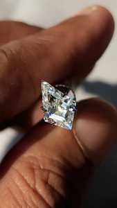 Diamante cultivado en laboratorio de 1 quilate con forma de cometa geométrica para la fabricación de anillos, certificado por IGI, diamantes sueltos de corte elegante, fabricante a bajo precio. - Product Image 2