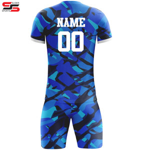 Équipe de football personnalisée blanc Club hommes uniformes à manches courtes ensemble de football hommes uniforme de football en gros - Product Image 4