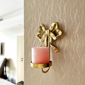 Soporte de luz de té de cristal moderno, Material de latón, respetuoso con el medio ambiente, hecho a mano, boda y Navidad, decoración del hogar - Product Image 3