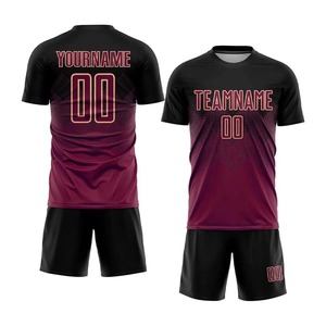2025 New Design Soccer Uniform <b>Set</b> Breathable Quick Dry 100% Polyester Wholesale Best Quality Soccer Jersey & Shorts for Sale - Product Image 4