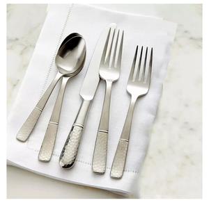 Fourchette en acier inoxydable avec poignée forgée à la main nouvelle fourchette en métal dans un nouveau style dernier ensemble de couverts pour outils de cuisine - Product Image 1