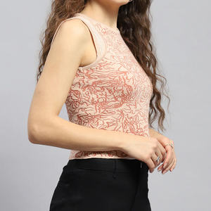 Débardeur de grande taille pour femmes, qualité supérieure, saison estivale, débardeur à la mode pour femmes, qualité supérieure en coton et fibre de bambou - Product Image 5