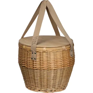 Panier de pique-nique isotherme personnalisé Mark Twain SONIA avec accessoires - Product Image 1
