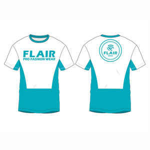 Gran oferta de algodón 100% para hombre para camiseta personalizada de buena calidad Color sólido patrón de estilo informal 180g tela peso frontal - Product Image 6