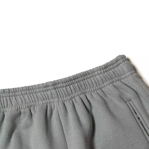 men's pants washed Light Weight Best Quality Fitness Wear Men Customized Logo Fleece Fabric Joggers Fleece Jogger Sweatpants - Product Image 6