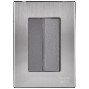 Gomma per cancellare grande, MXIOD-001, 1 pz, Gomma per cancellare, 125-250VAC, 10A, 50/60Hz, Placcato/Oxford, Acciaio inossidabile/PC. - Product Image 1
