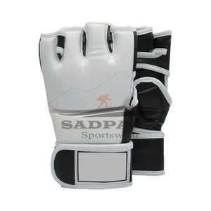 Guantes de boxeo profesionales con logotipo personalizado Guantes Mma de alta calidad Guantes de entrenamiento Muay Thai Cuero Pu duradero Ajuste seguro - Product Image 4