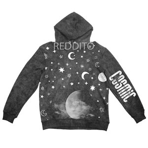 Venta al por mayor de alta calidad francés Terry algodón sudaderas con capucha para hombres niños peso pesado bordado pulóver Vintage desgastado ácido invierno - Product Image 1