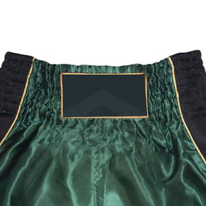 Ropa de entrenamiento de alta calidad para hombre, pantalones cortos de Muay Thai, cintura elástica, deportivo sólido, secado rápido, 100% poliéster, gran oferta - Product Image 3