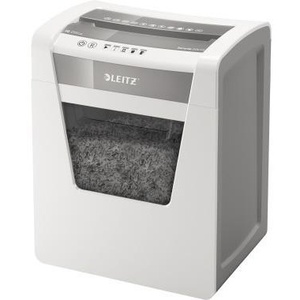 Leitz IQ Office P-5 Particle Cut White Shredder for <b>Paper</b> Staples <b>Paper</b> Clips - Product Image 1