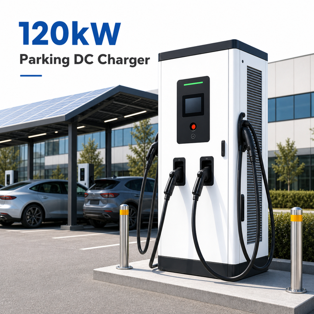 120kW New Commercial CCS2 GBT Fast DC Electric Bus EV Charger Retrofit/Upgrade Floor Mounted with Payment System
