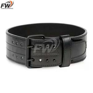 Ceinture de musculation réglable en cuir véritable de qualité supérieure, robuste et personnalisable - Product Image 4