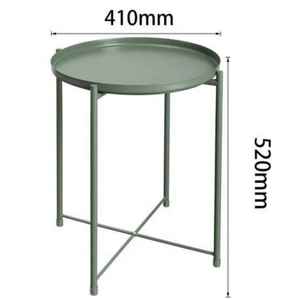 Mesa de centro pequeña de estilo moderno con bandeja extraíble para sala de estar, oficina o dormitorio, mesa auxiliar para sofá - Product Image 4
