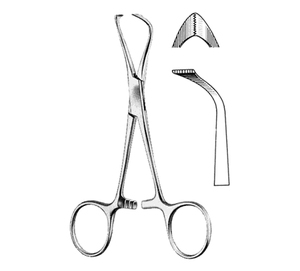Lorna - Pince à serviettes chirurgicales manuelle en acier inoxydable, non perforante, ensemble d'instruments durables certifiés CE pour instruments médicaux - Product Image 2
