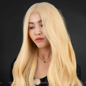 Precio al por mayor para extensiones de cabello humano virgen vietnamita, sin enredos ni caída, pelucas onduladas con flequillo, cabello Remy, tejido de cabello individual - Product Image 1