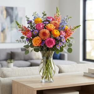 VMA1061 - Bella Vintage Floral <b>Vase</b> - 10.6 - Product Image 6