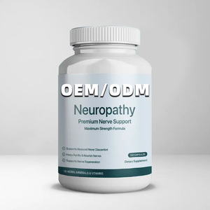 Capsules de soutien nerveux personnalisées OEM ODM avec <span class=keywords><strong>complexe</strong></span> de 18 vitamines et herbes en 1, marque privée - Product Image 4