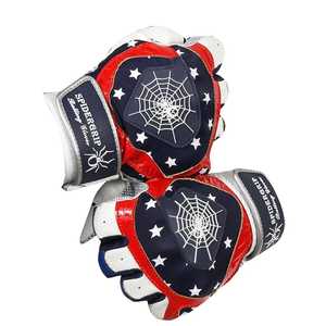 Guantes de bateo de béisbol de cuero personalizados Pro Grip, ligero y duradero para hombres, mujeres, tallas para jóvenes - Product Image 2