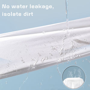 Draps de lit carrés jetables écologiques pour les voyages <span class=keywords><strong>et</strong></span> l'hôtellerie avec option de logo personnalisé - Product Image 4