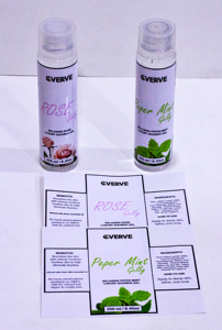 สติกเกอร์พีวีซีไวนิลกันน้ำกันยูวีมันวาวรูปทรงไดคัทสำหรับผลิตภัณฑ์ดูแลผิวทนทานทำความสะอาดผิวหน้า - Product Image 3