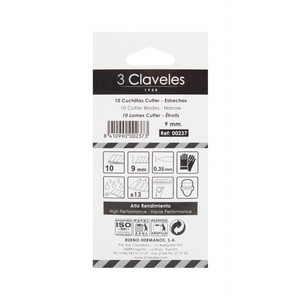 10 lame di ricambio per taglierina da 9 mm. (3 Claveles 00237) - Product Image 3