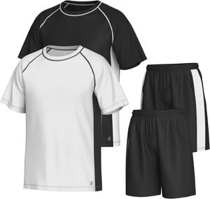 Ensemble de vêtements de sport décontractés pour hommes de haute qualité, respirant, t-shirt et short élégants pour l'été par des vendeurs fantastiques - Product Image 5