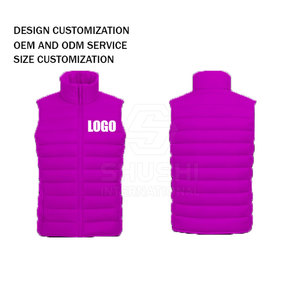 Gilet bouffant sans manches décontracté personnalisé pour hommes léger extérieur hiver séchage rapide personnalisable - Product Image 5