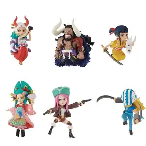 Factory Wholesale PVC Model Collection WCF World Collectable Figure One Piece WT 100 New Series Vol.8 (Set of 6)