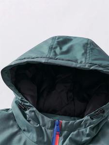 Chaqueta cortavientos para hombre, nuevas sudaderas con capucha, chaqueta cortavientos personalizada de nailon, chaqueta con capucha cortavientos de moda para hombre - Product Image 6