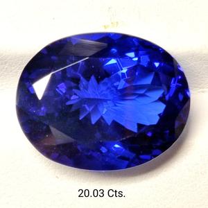 Tanzanite naturelle à facettes taille ovale pierre précieuse bijoux à bricoler soi-même utiliser des pierres précieuses de taille calibrée en vrac à des prix abordables en vrac - Product Image 4