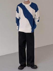 Suéter para hombre, suéter cómodo y moderno de punto, suéter de punto para hombre para otoño, suéter de material ligero y suave para hombre - Product Image 6