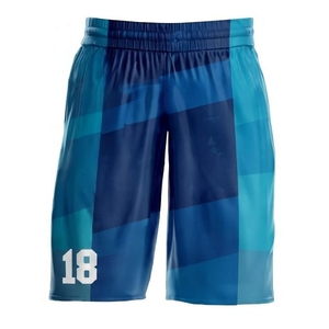 Ensemble d'uniformes de basketball personnalisés par sublimation pour hommes – Vêtements d'entraînement en mesh à séchage rapide, avec logo d'équipe, nom et numéro personnalisables, vente en gros - Product Image 4
