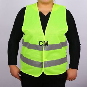 Gilet de sécurité réfléchissant fluorescent pour travaux routiers avec logo personnalisé pour une visibilité accrue - Product Image 2
