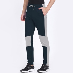 กางเกงรัดรูปสำหรับผู้ชายเนื้อผ้าระบายอากาศสีกรมท่ามีกระเป๋าด้านข้างแบบลำลองสำหรับฤดูร้อน - Product Image 4