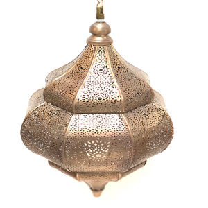 Exquisito farol marroquí hecho a mano, intrincado DISEÑO DE Metal, paneles de vidrio vibrantes para iluminación ambiental para decoración del hogar, Navidad - Product Image 6