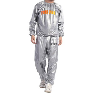 Custom Logo High Quality Latest Design <b>PVC</b> Disposable Running Men Women Fitness Sauna Suit Custom Disposable <b>PVC</b> Suana Suit - Product Image 4