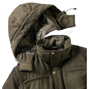 Chaquetas de Caza Personalizadas para Hombre, Invierno, 100% Algodón Canvas, Servicio OEM ODM, Resistentes, Transpirables, Logotipo Personalizado, Poliéster - Product Image 2