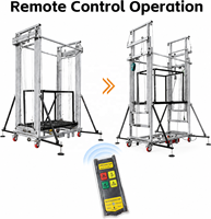Plateforme élévatrice mobile en acier galvanisé à chaud sur mesure, pliable, haute résistance, 2-15m, charge 500KG