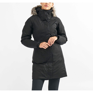 Long manteau d'hiver pour temps froid femmes vestes en peluche chaud pardessus Faux pour capuche femmes Parkas vestes coton rembourré - Product Image 5