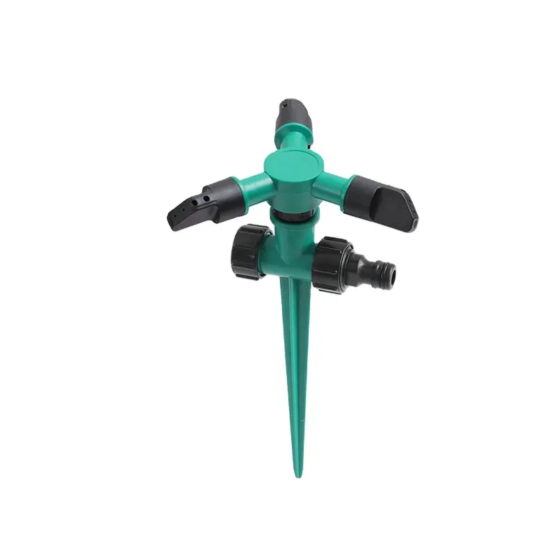 Arroseurs rotatifs Système d'irrigation d'arrosage réglable à 360 degrés Arroseur de pelouse de jardin étanche Rotation automatique