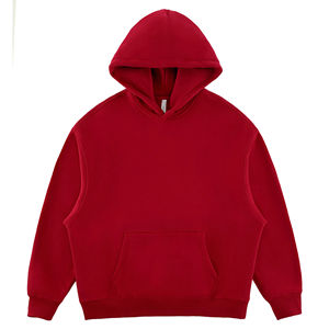 355G Heavy Washed <b>Vintage</b> Polyester / Cotton <b>Sweatshirt</b> Trendy Hooded Hoodie Front Logo <b>Oversized</b> Anti-Pilling for Adding Fleece - Product Image 6