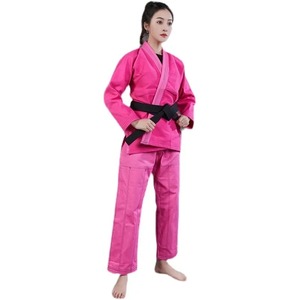 Ropa de entrenamiento profesional para mujeres y niños, Jujitsu brasileño, resistente al desgaste, rosa, adultos, niños, Jiu Jitsu, traje estampado - Product Image 5
