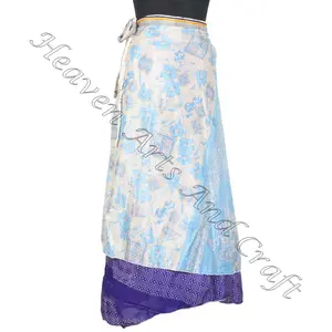 नई महिला लंबी जादू रैप स्कर्ट पोशाक का आकार: लंबी x प्रतिवर्ती विंटेज सिल्क जादू 38 इंच महिला होओ रैप स्कर्ट