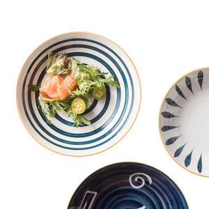 Service de table en céramique très vendu, vaisselle occidentale, assiette pour la maison, vaisselle créative peinte à la main - Product Image 3